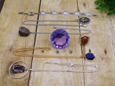 MIXED LOT ROCK STONE LAPIDARY SPECIMEN