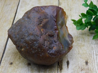 BRAZILIAN AGATE ROCK STONE LAPIDARY SPECIMEN