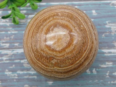 BANDED JASPER SPHERE ROCK STONE LAPIDARY SPECIMEN