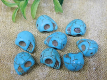 STONE SKULL BEADS ROCK STONE LAPIDARY SPECIMEN