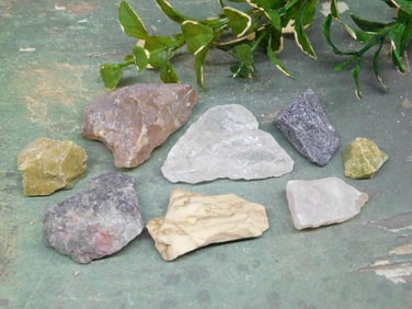 MIXED LOT ROCK STONE LAPIDARY SPECIMEN