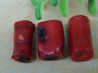 RED CORAL ROCK STONE LAPIDARY SPECIMEN