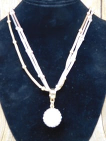 SPARKLE BALL NECKLACE