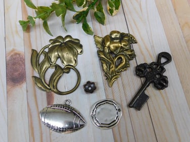 MIXED PENDANTS ROCK STONE LAPIDARY SPECIMEN