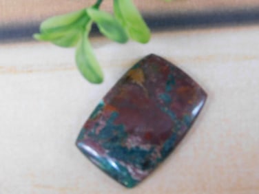 CHRYSOCOLLA CABOCHON ROCK STONE LAPIDARY SPECIMEN