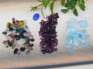 MIXED LOT ROCK STONE LAPIDARY SPECIMEN