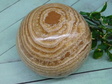 BANDED JASPER SPHERE ROCK STONE LAPIDARY SPECIMEN