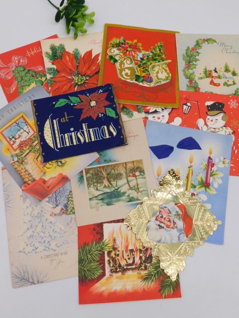 GREETING CARDS VINTAGE ANTIQUE EPHEMERA: GREETING CARDS VINTAGE ANTIQUE EPHEMERA