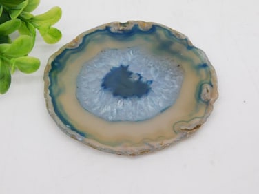 AGATE SLICE ROCK STONE LAPIDARY SPECIMEN