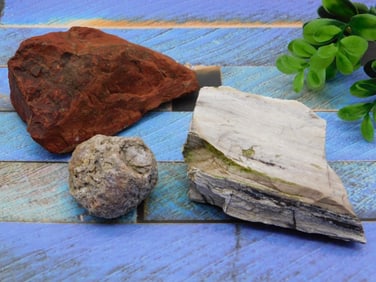 MIXED LOT ROCK STONE LAPIDARY SPECIMEN