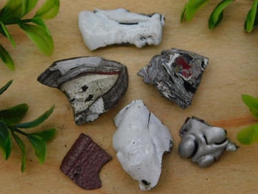 FORDITE MOTOR CITY AGATE ROCK STONE LAPIDARY SPECIMEN