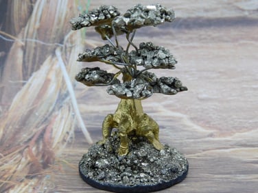 PYRITE TREE ROCK STONE LAPIDARY SPECIMEN