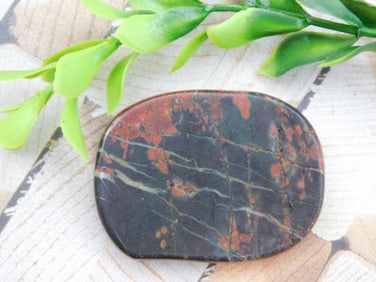 NETWORK JASPER ROCK STONE LAPIDARY SPECIMEN