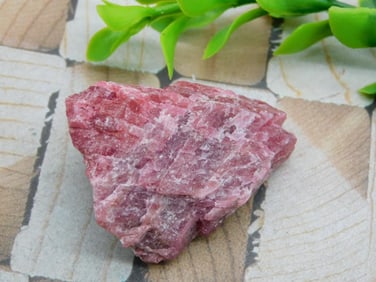 GEM RHODONITE ROCK STONE LAPIDARY SPECIMEN