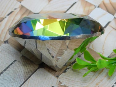 GALAXY DISPLAY DIAMOND ROCK STONE LAPIDARY SPECIMEN