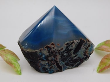 AGATE POINT ROCK STONE LAPIDARY SPECIMEN