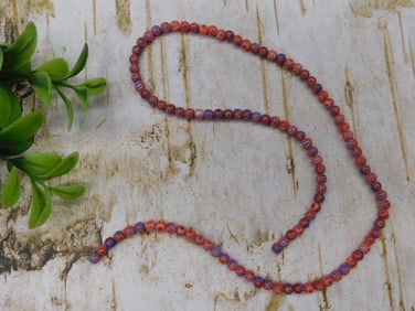 AFRICAN TRADE BEADS ROCK STONE LAPIDARY SPECIMEN