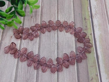 LEAF BEADS VINTAGE ANTIQUE