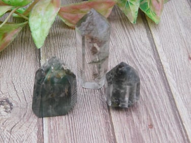 PHANTOM QUARTZ TOWER ROCK STONE LAPIDARY SPECIMEN