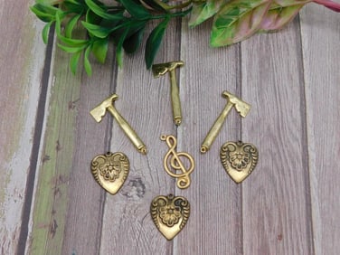 MIXED PENDANT LOT ROCK STONE LAPIDARY SPECIMEN