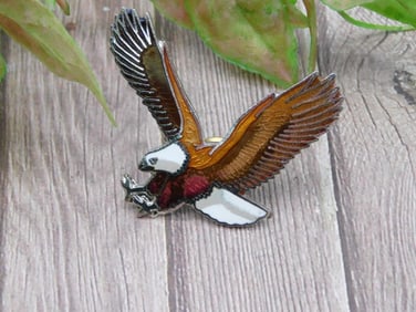 EAGLE PIN VINTAGE ANTIQUE