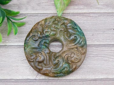 CARVED JADE ROCK STONE LAPIDARY SPECIMEN