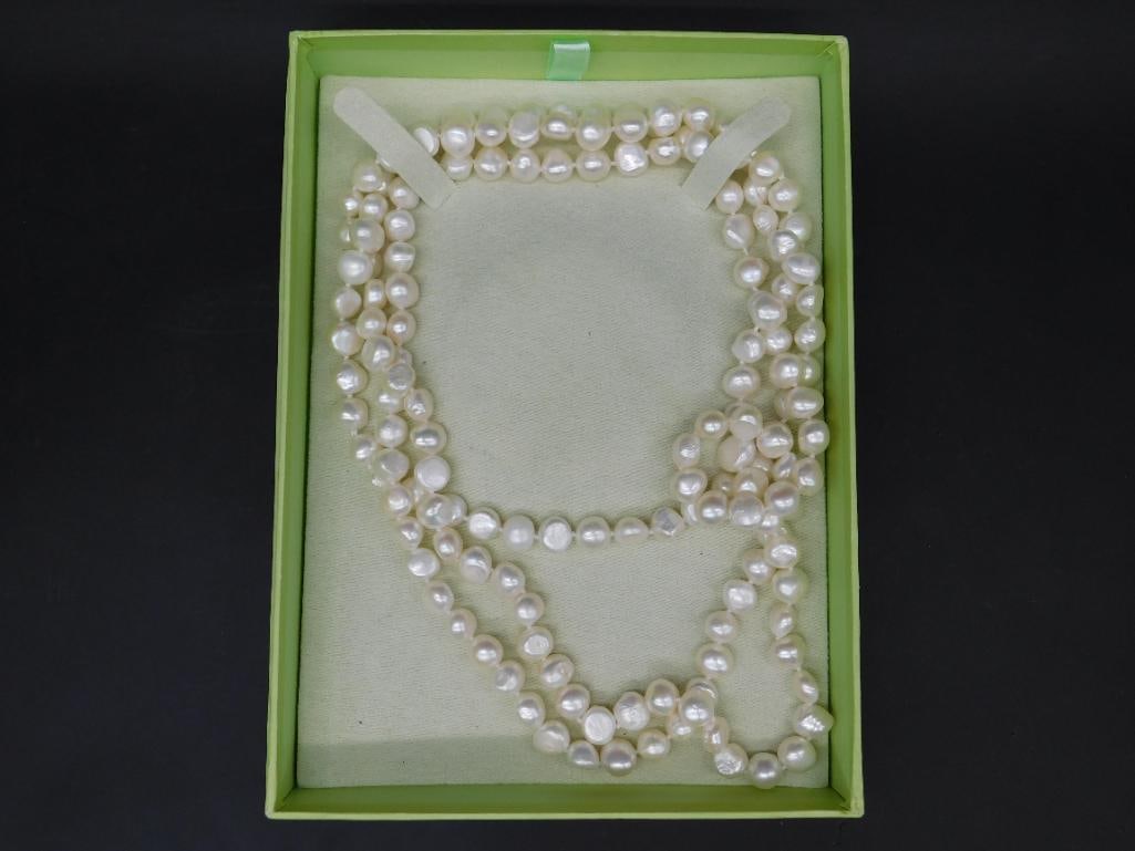 Ross-Simons Baroque Pearl Necklace in Gift Box: Ross-Simons Baroque Pearl Necklace in Gift Box