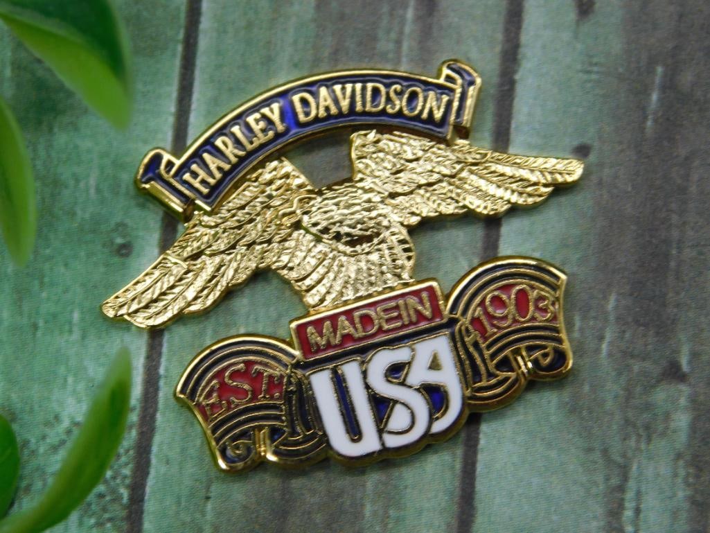 Harley Davidson Made In USA Pin: Harley Davidson Made In USA Pin