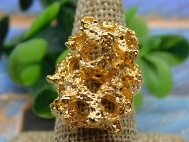 GOLDTONE RING