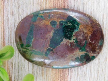 CHRYSOCOLLA CABOCHON ROCK STONE LAPIDARY SPECIMEN