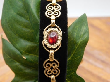 ABALONE STONE BRACELET ROCK STONE LAPIDARY SPECIMEN