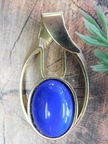 LAPIS PENDANT ROCK STONE LAPIDARY SPECIMEN