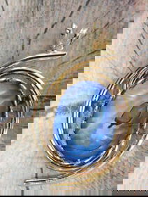 ABALONE PENDANT ROCK STONE LAPIDARY SPECIMEN