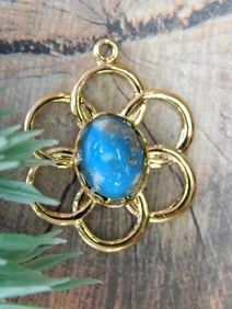 GENUINE STONE PENDANT ROCK STONE LAPIDARY SPECIMEN