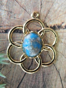 GENUINE STONE PENDANT ROCK STONE LAPIDARY SPECIMEN