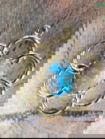 GENUINE STONE PENDANT ROCK STONE LAPIDARY SPECIMEN