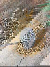 BANDED AGATE PENDANT ROCK STONE LAPIDARY SPECIMEN