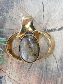 GENUINE STONE PENDANT ROCK STONE LAPIDARY SPECIMEN