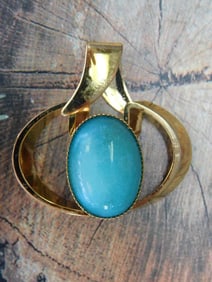 GENUINE STONE PENDANT ROCK STONE LAPIDARY SPECIMEN