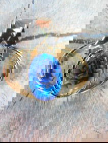 ABALONE PENDANT ROCK STONE LAPIDARY SPECIMEN