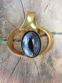 HEMATITE PENDANT ROCK STONE LAPIDARY SPECIMEN