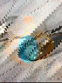 MALACHITE PENDANT ROCK STONE LAPIDARY SPECIMEN