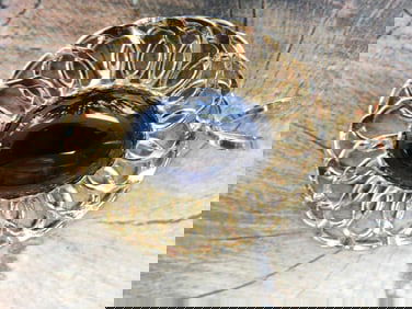 OBSIDIAN PENDANT ROCK STONE LAPIDARY SPECIMEN