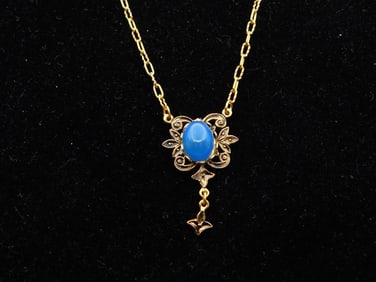 CATS EYE PENDANT NECKLACE ROCK STONE LAPIDARY SPECIMEN