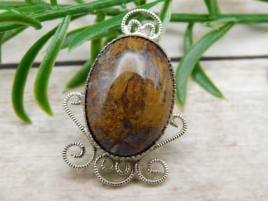 GENUINE STONE PENDANT ROCK STONE LAPIDARY SPECIMEN