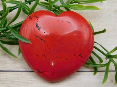 TURQUENITE HEART ROCK STONE LAPIDARY SPECIMEN