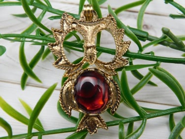 ABALONE OWL PENDANT ROCK STONE LAPIDARY SPECIMEN