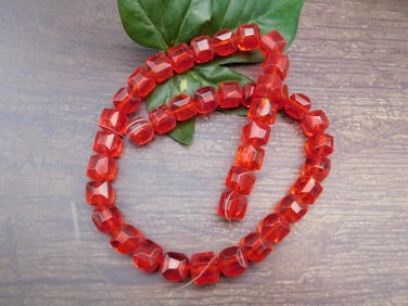 GENUINE STONE BEADS ROCK STONE LAPIDARY SPECIMEN