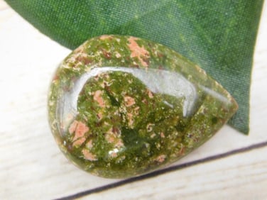 UNAKITE CABOCHON ROCK STONE LAPIDARY SPECIMEN