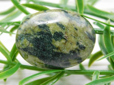 MOSS AGATE CABOCHON ROCK STONE LAPIDARY SPECIMEN